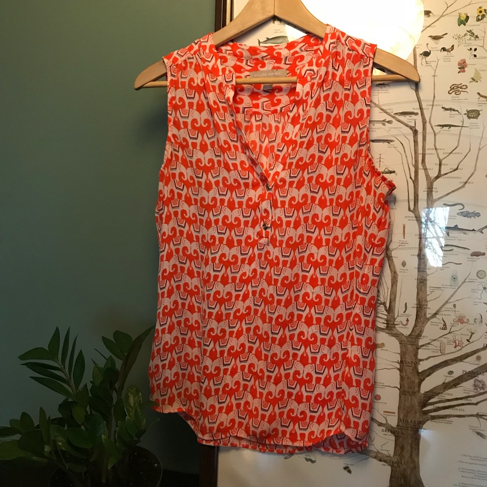 Banana Republic sleeveless blouse/ tank top